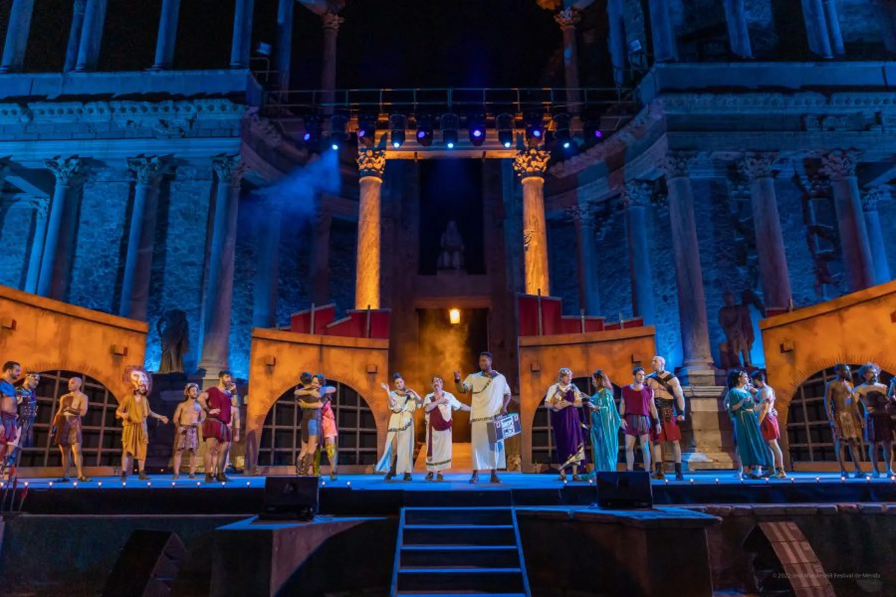 Imagen del musical El Aroma de Roma (2022)