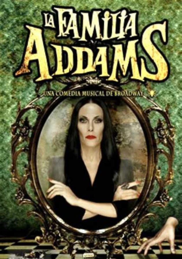 Poster del musical La familia Addams (2017)
