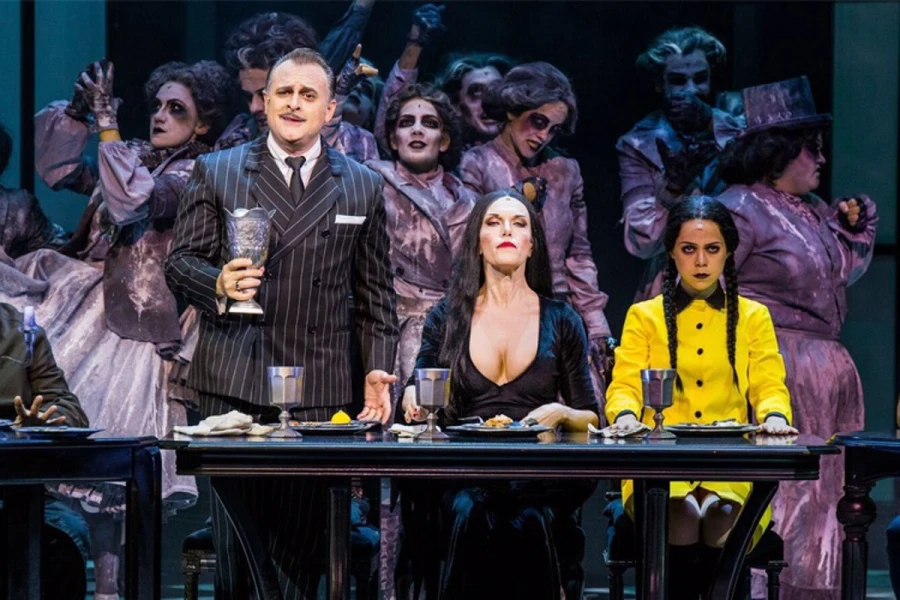 Imagen del musical La familia Addams (2017)