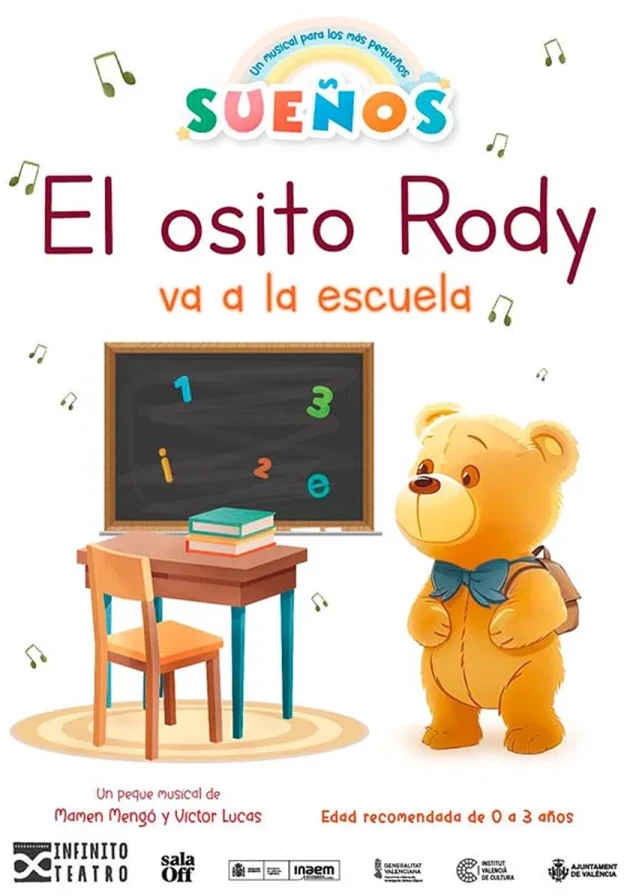 Poster del musical Sueños: Rody va a la escuela (2025)