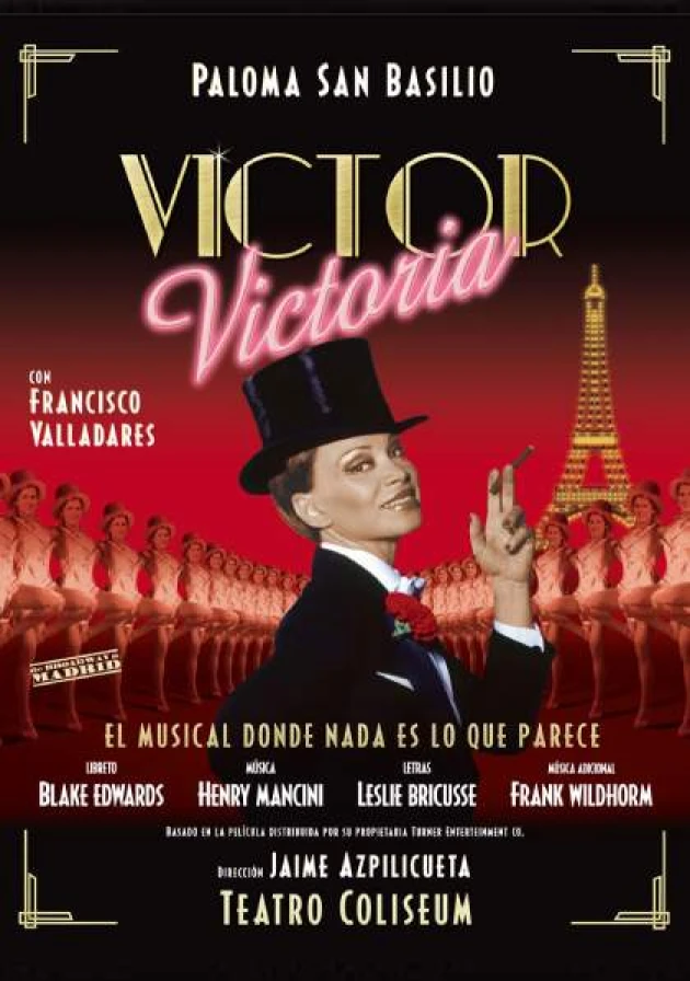 Poster del musical Victor o Victoria (2005)