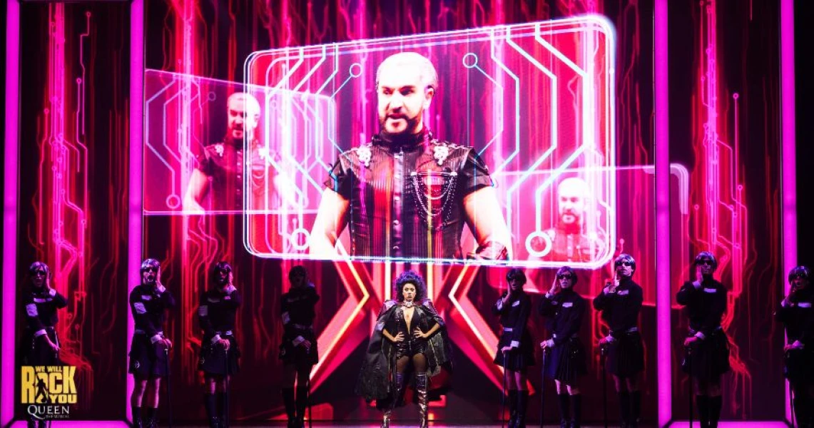 Imagen del musical We will rock you