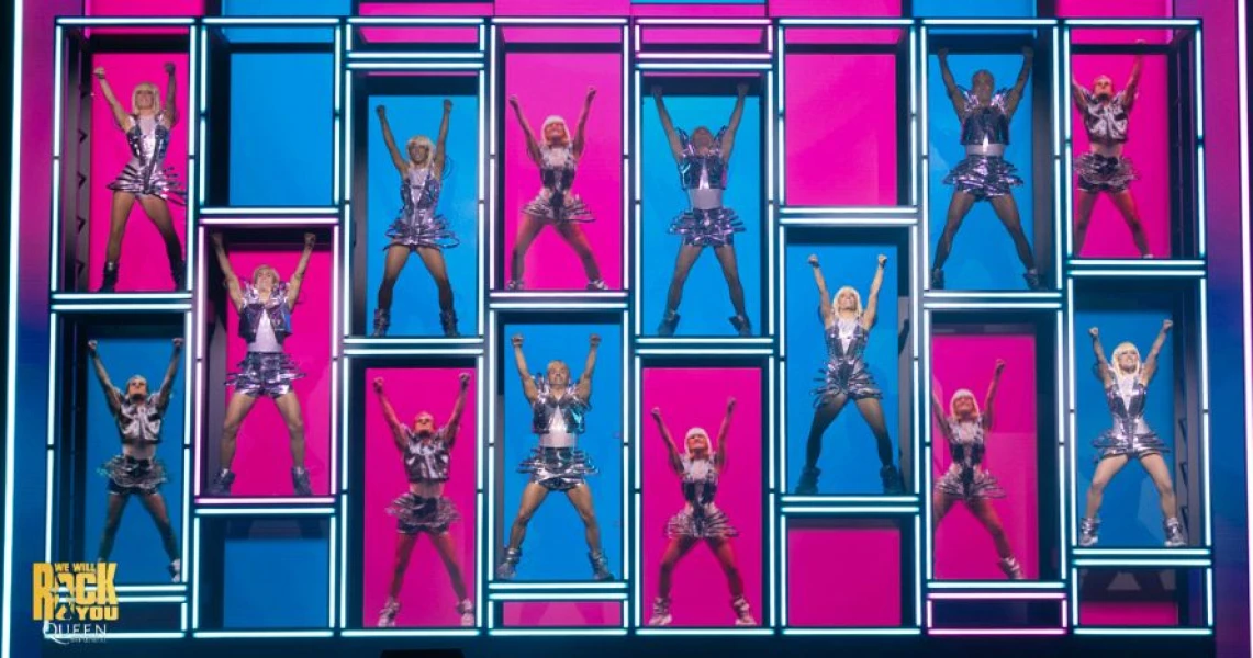 Imagen del musical We will rock you