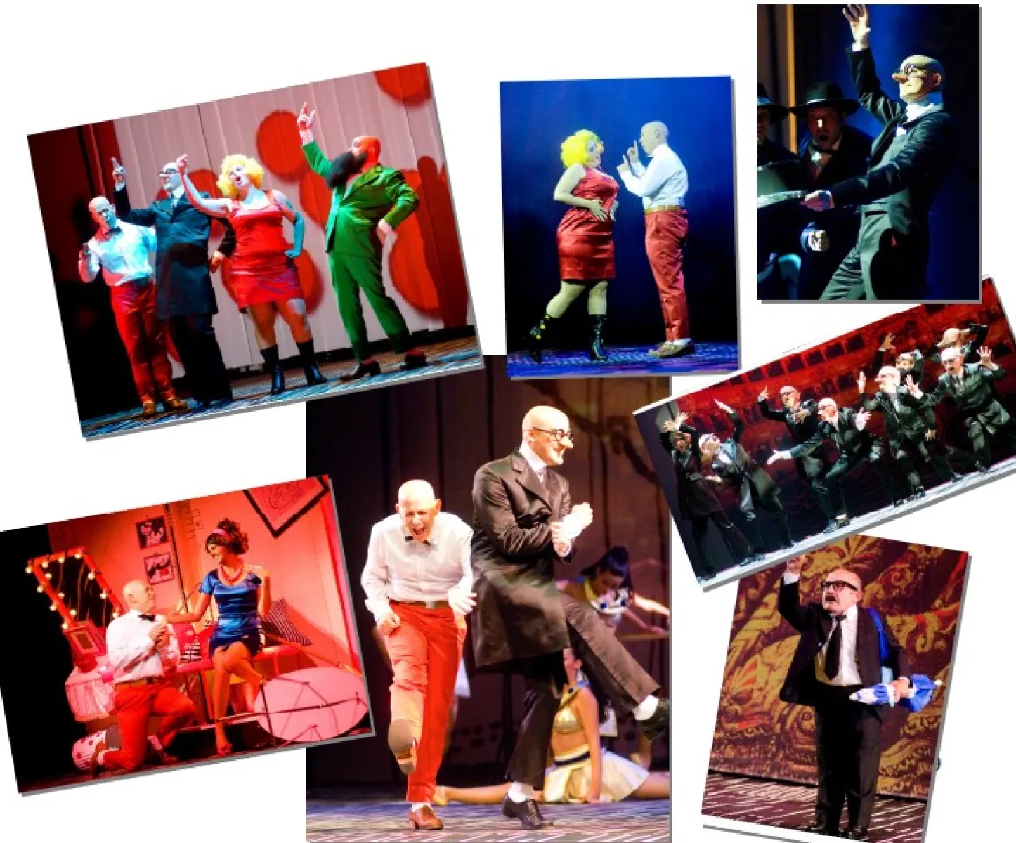 Imagen del musical Mortadelo y Filemón (2008)
