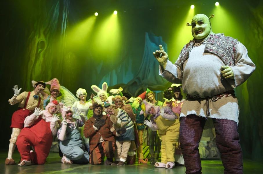 Imagen del musical Shrek (2011)