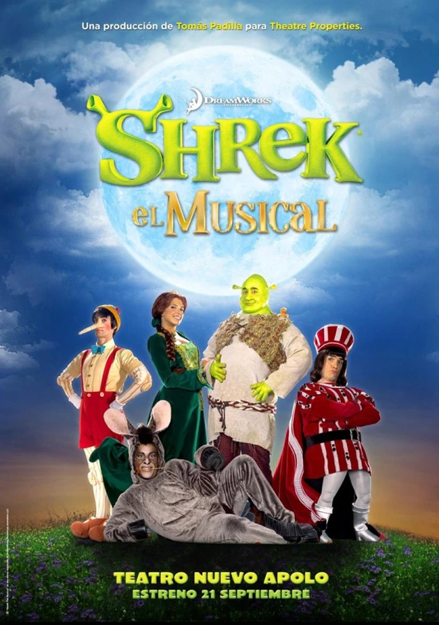 Poster del musical Shrek (2011)