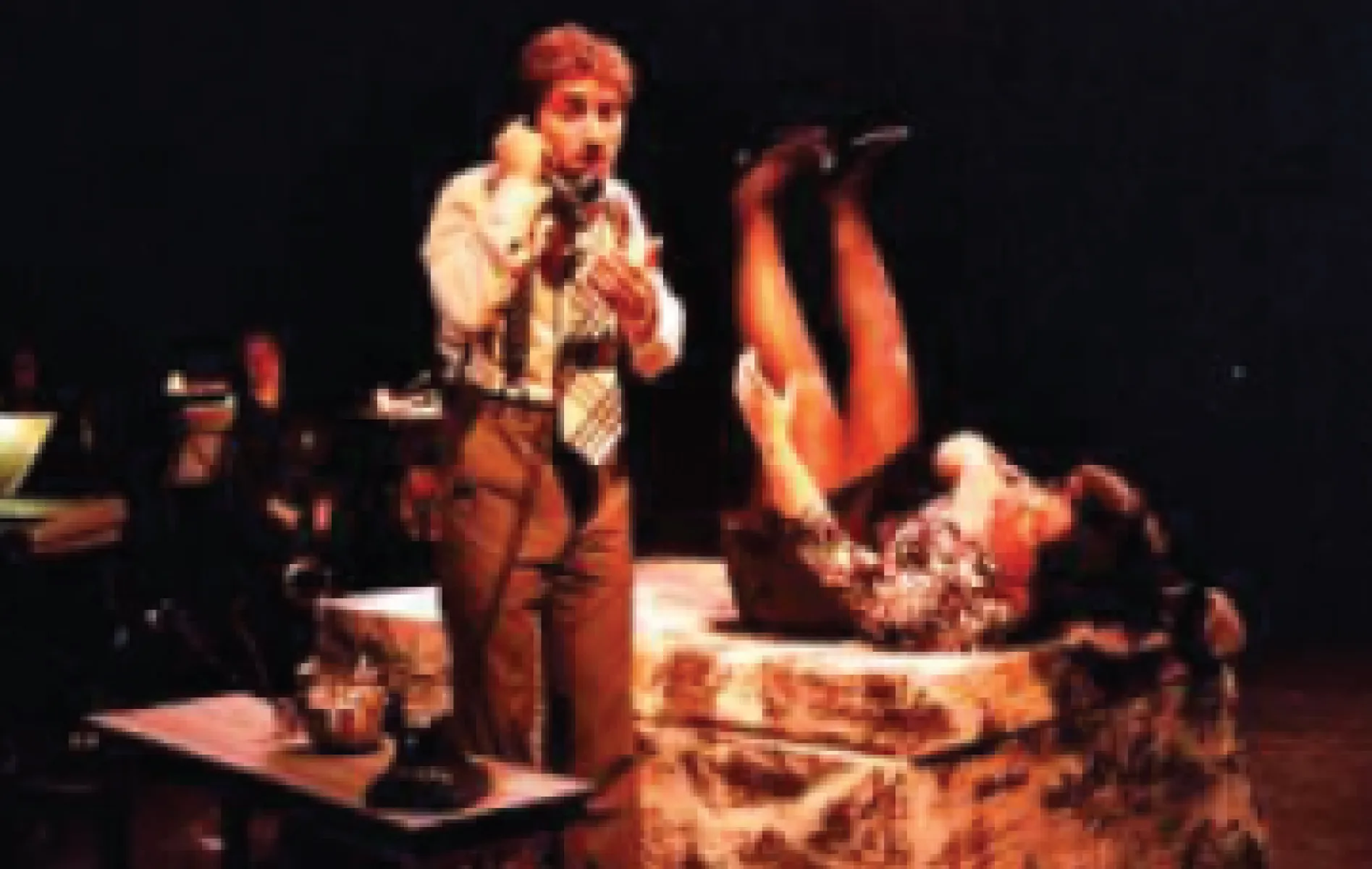 Imagen del musical No són maneres de matar una dona (2004)