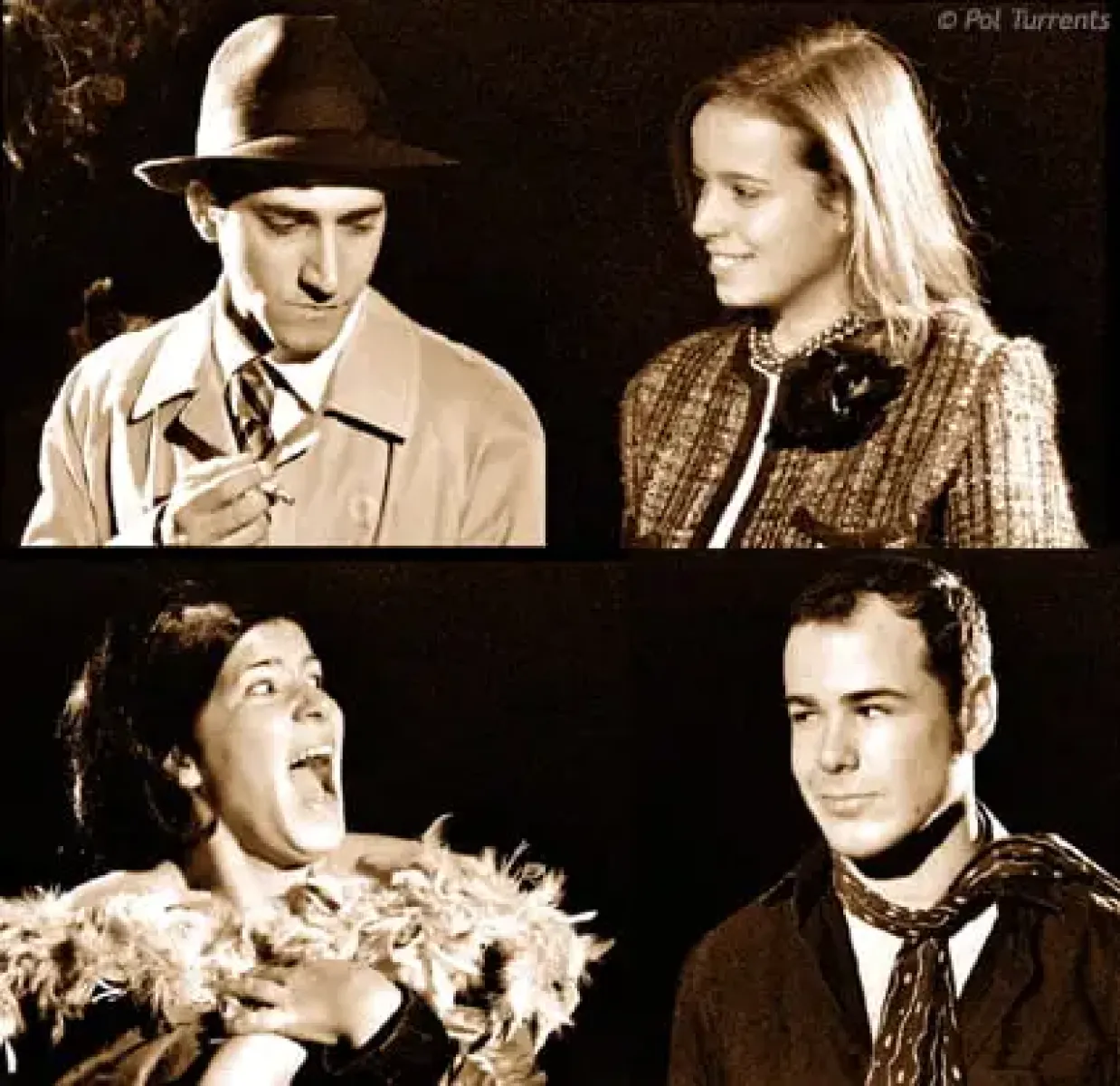Imagen del musical No són maneres de matar una dona (2004)
