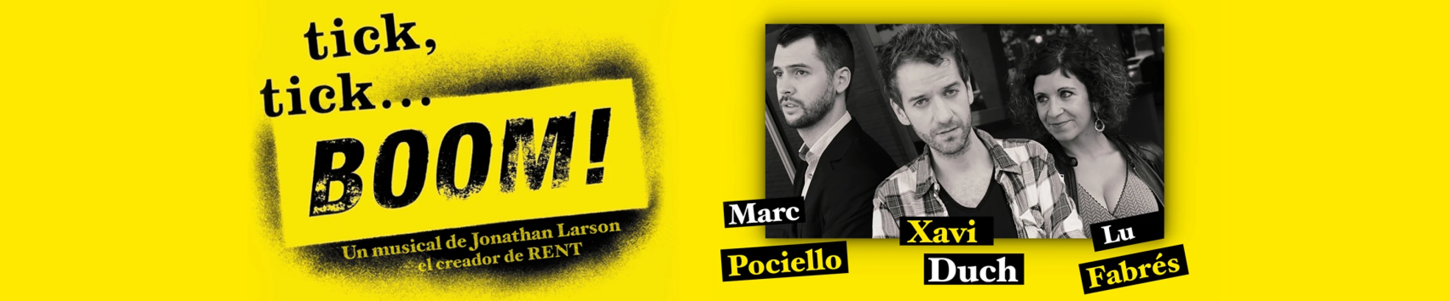 Imagen del musical Tick, tick… BOOM! (2017)