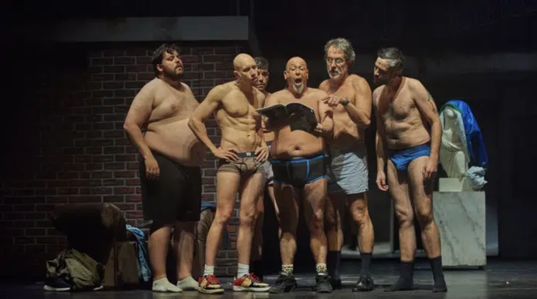 Imagen del musical The full monty (2021)