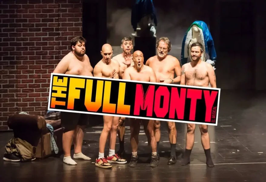 Imagen del musical The full monty (2021)