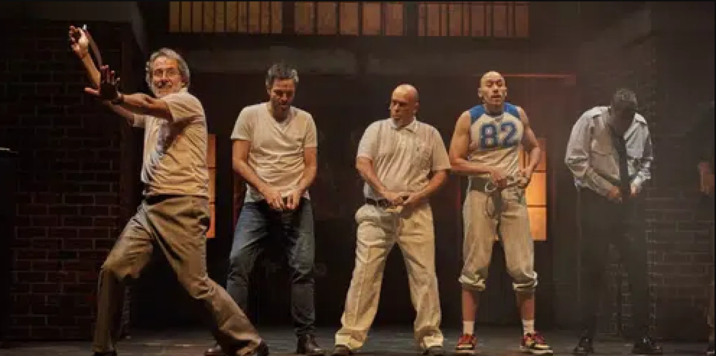 Imagen del musical The full monty (2021)