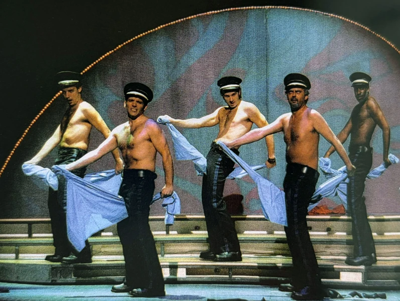 Imagen del musical The full monty (2001)