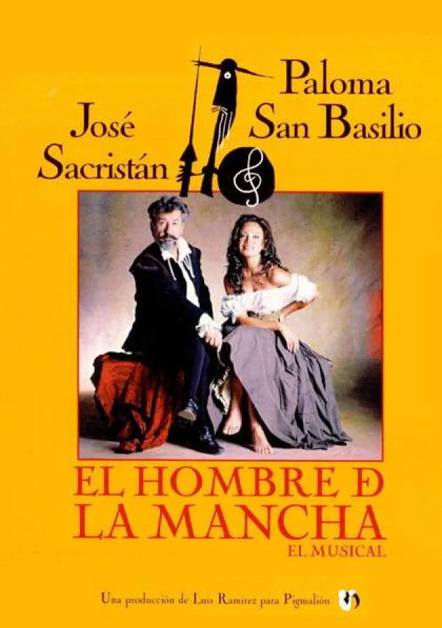 Poster del musical El hombre de la Mancha (1997)