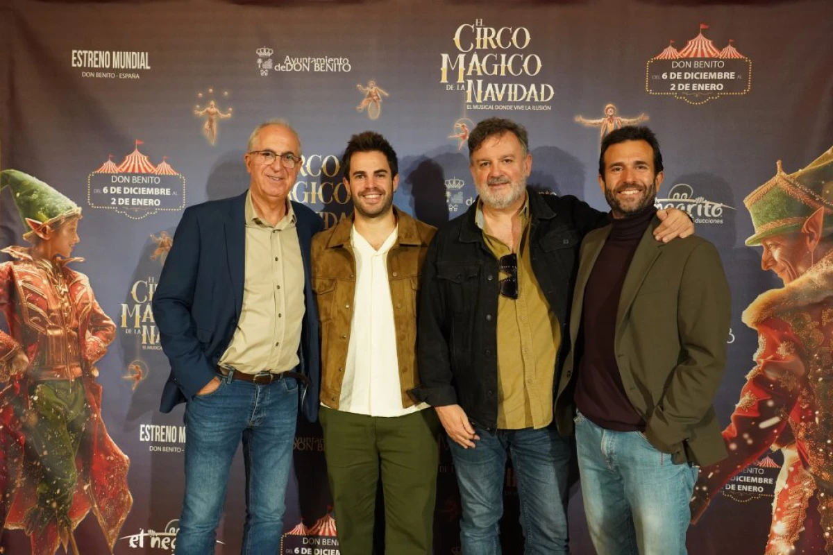 Estreno en Don Benito: El circo mágico de la Navidad llega con el sello del director de El Rey León