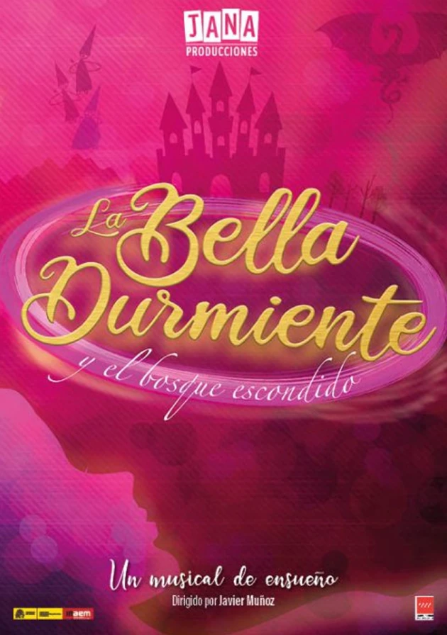 Poster del musical La bella durmiente y el bosque escondido (2019)
