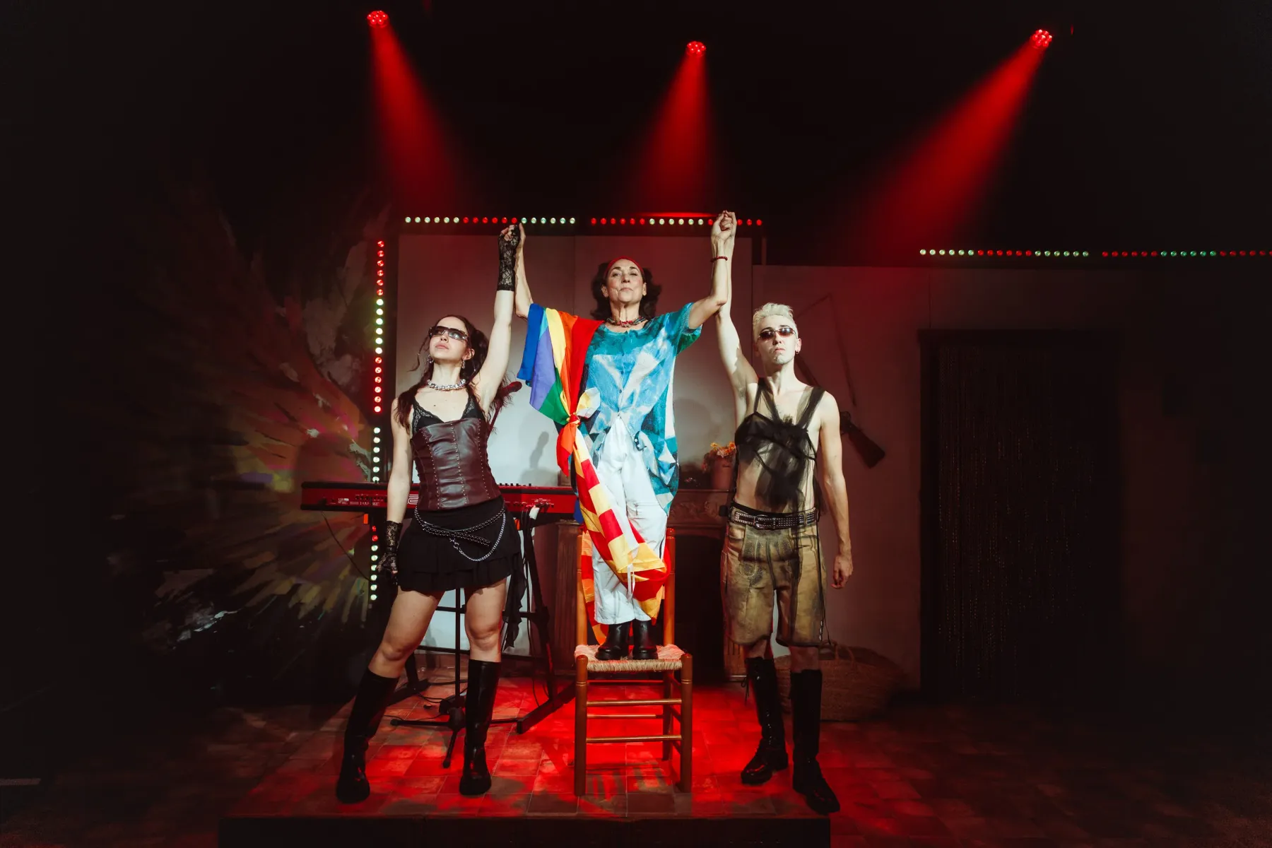 Imagen del musical Un refugi al sol