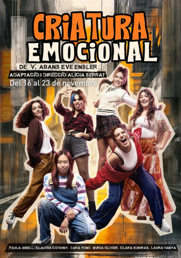 Poster del musical Criatura emocional (2025)