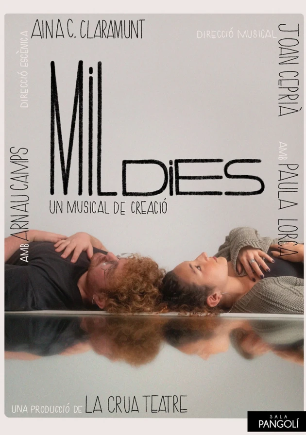 Poster del musical Mil dies (2025)