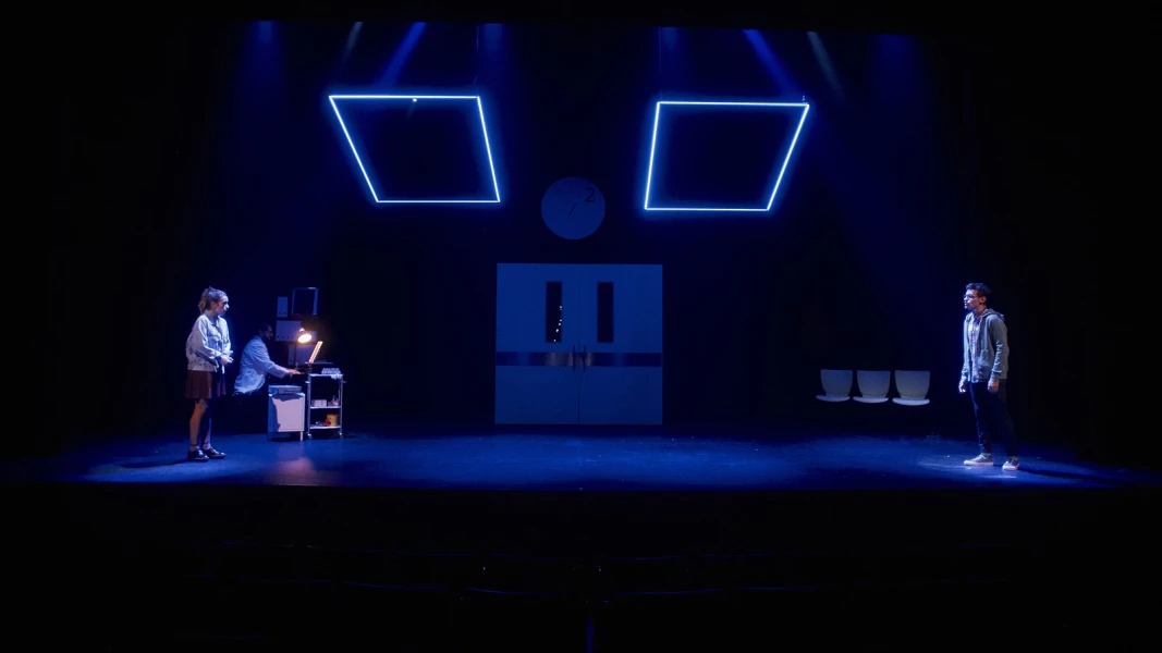 Imagen del musical Pegados (2010)