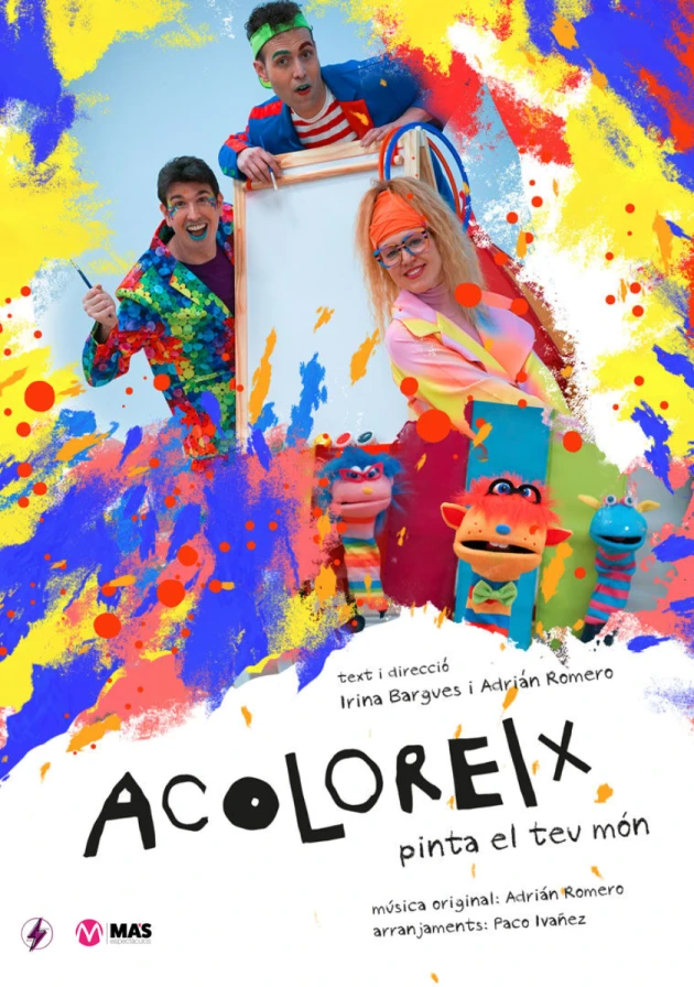 Poster del musical Acoloreix (2023)