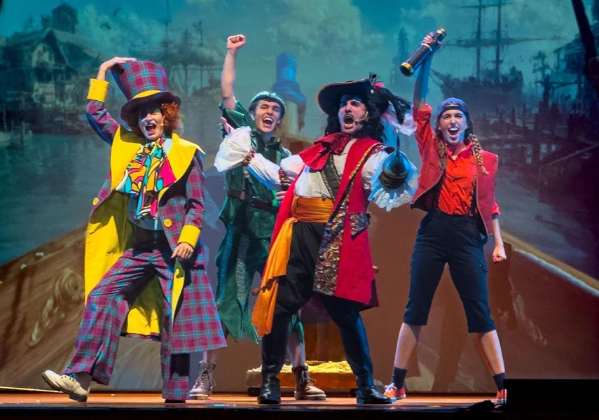 Imagen del musical Garfio y la isla del tesoro (2025)