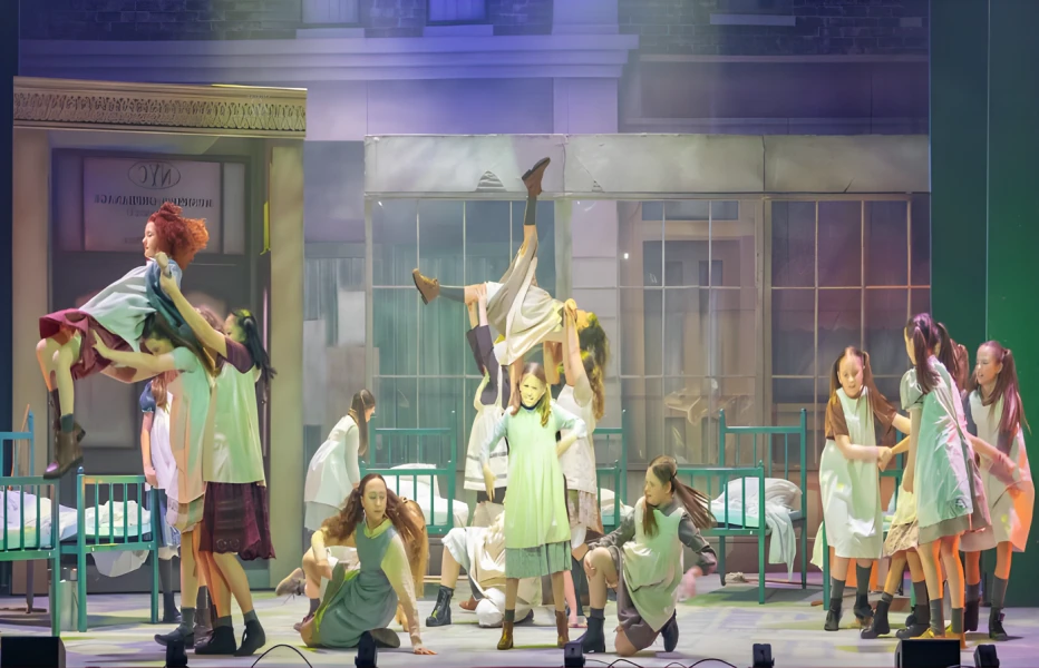 Imagen del musical Annie Jr. (2025)