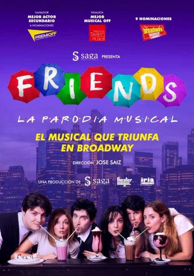 Poster del musical Friends