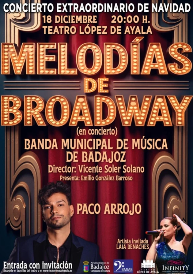 Poster del musical Melodías de Broadway (2025)