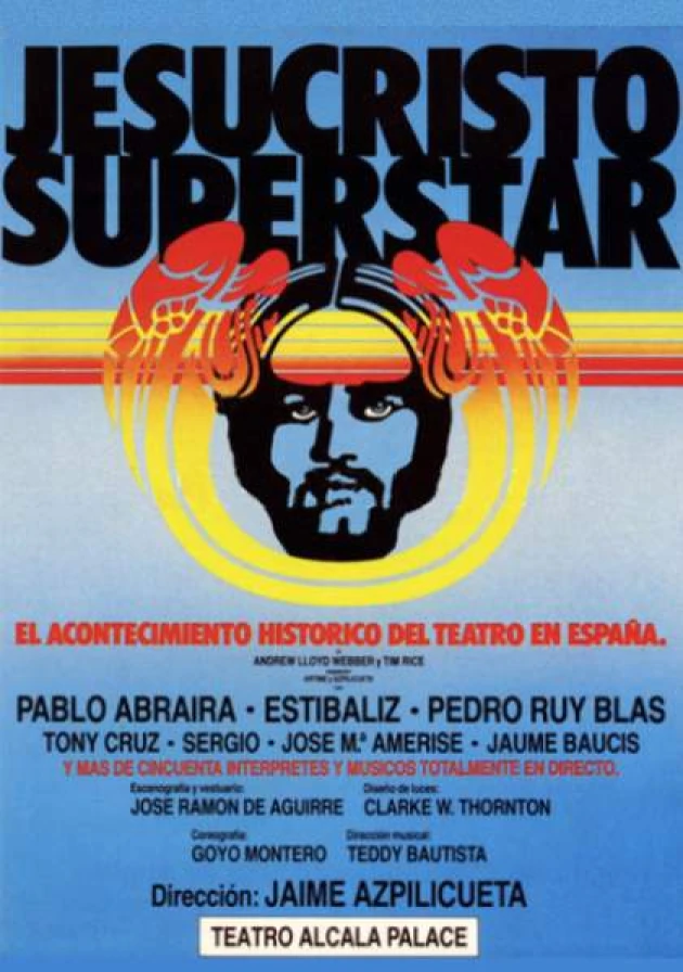 Poster del musical Jesucristo Superstar (1984)