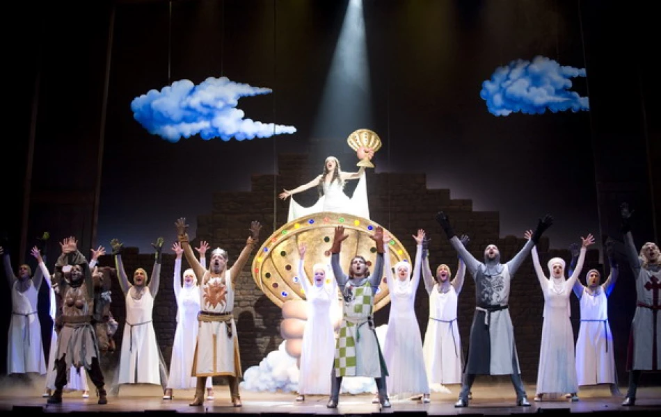 Imagen del musical Spamalot (2009)