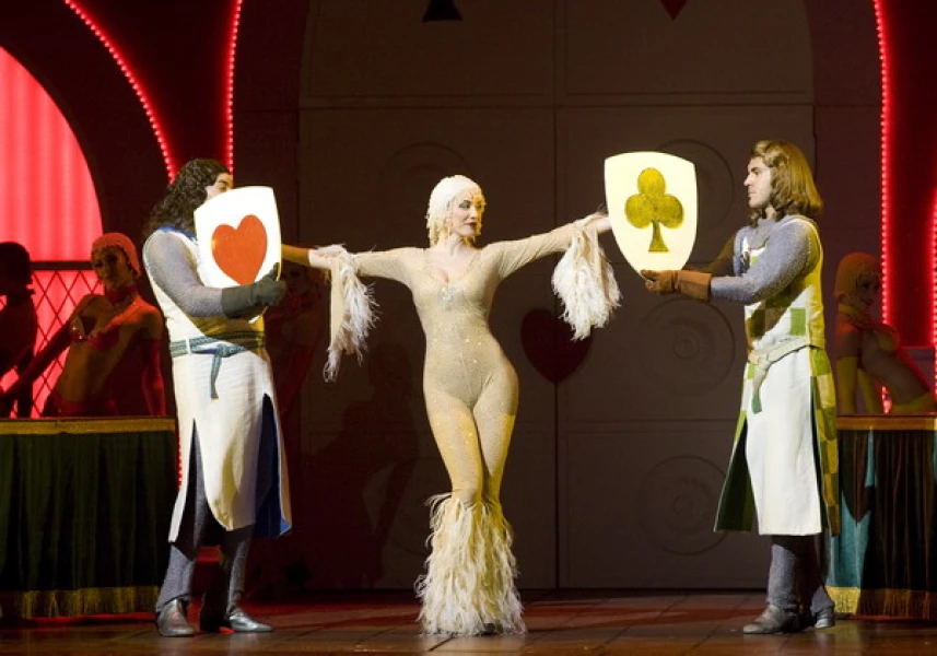 Imagen del musical Spamalot (2009)