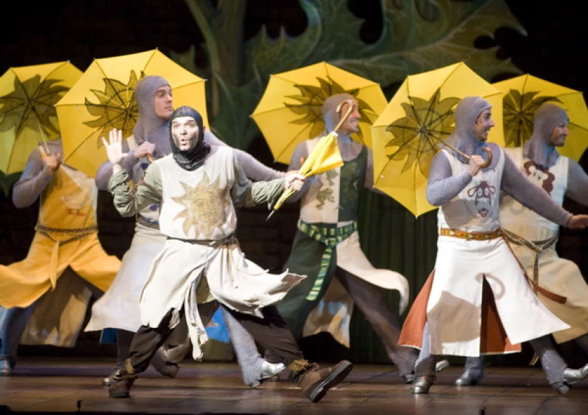 Imagen del musical Spamalot (2009)