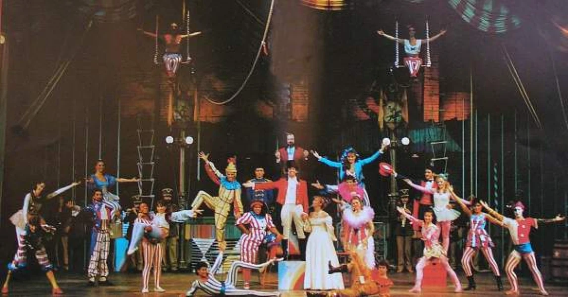 Imagen del musical Barnum (1984)