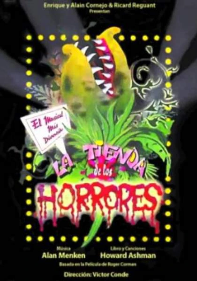 Poster del musical La tienda de los horrores (1999)