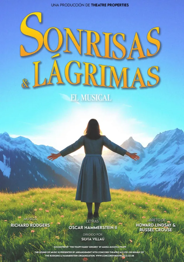 Poster del musical Sonrisas y lágrimas