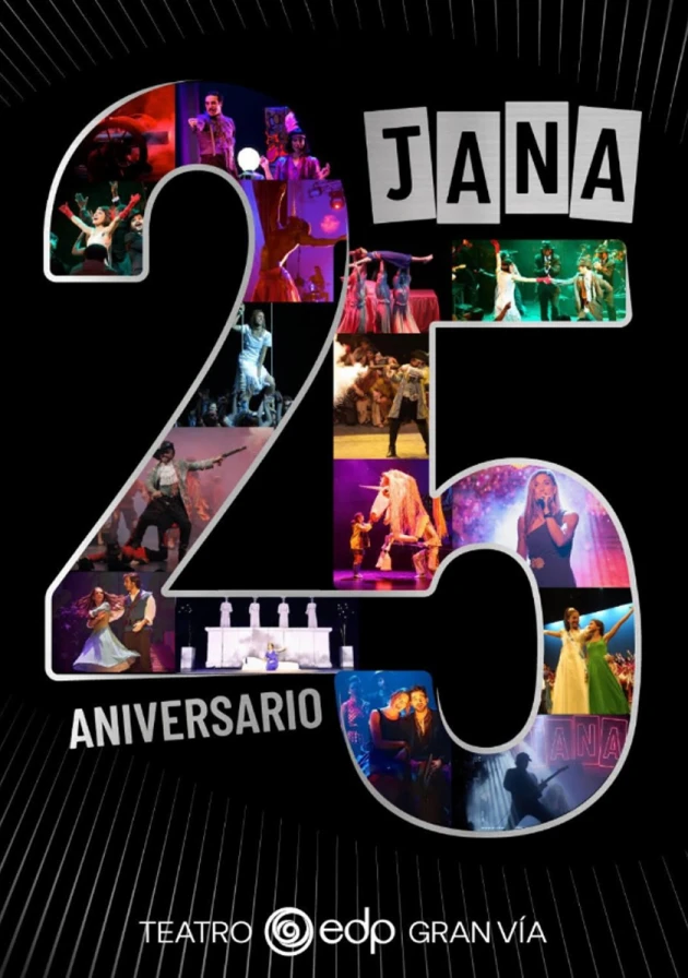 Poster del musical Jana Producciones - 25 aniversario (2026)
