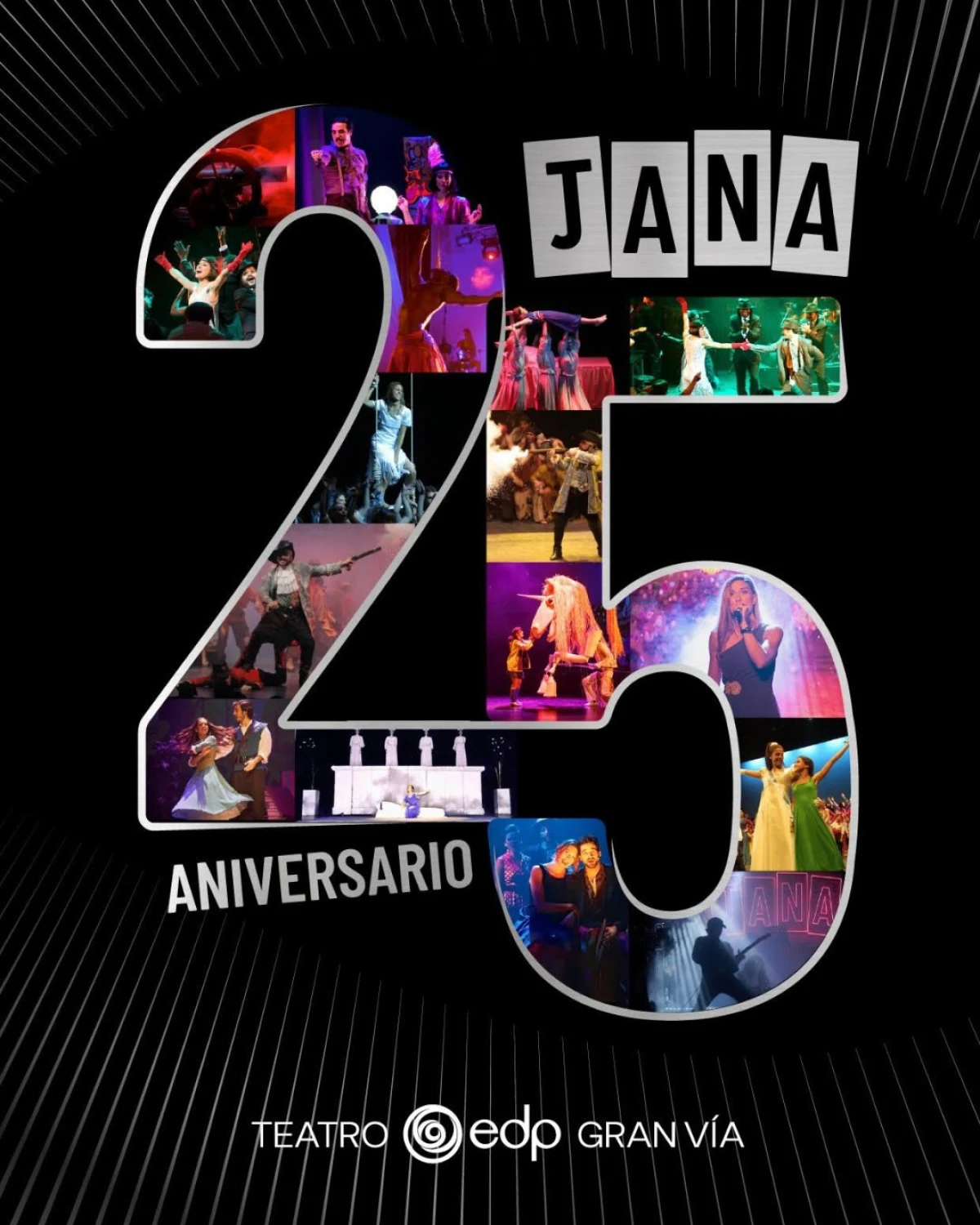 Jana Producciones celebrará su 25º aniversario con una gala histórica que reunirá a sus grandes talentos