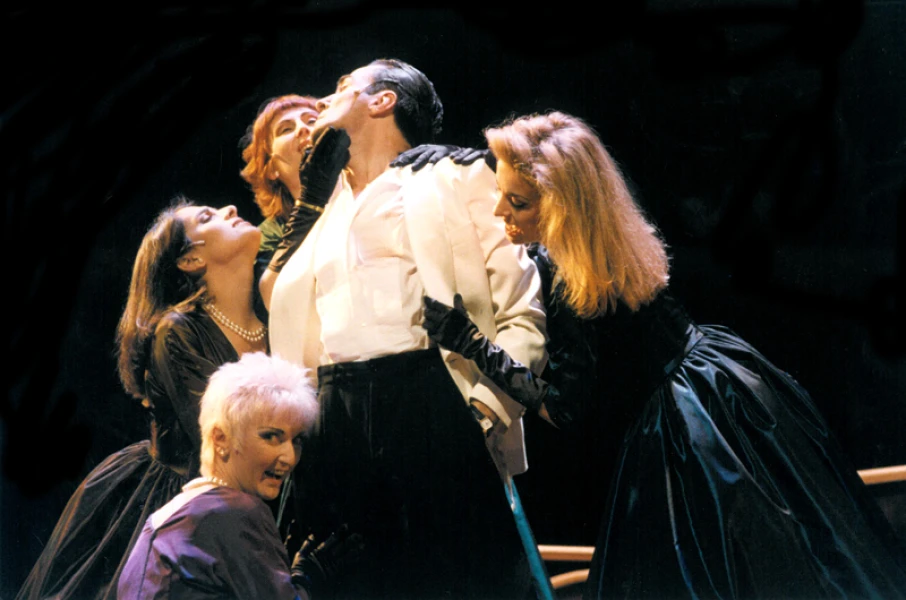 Imagen del musical Te odio, amor meu (1995)