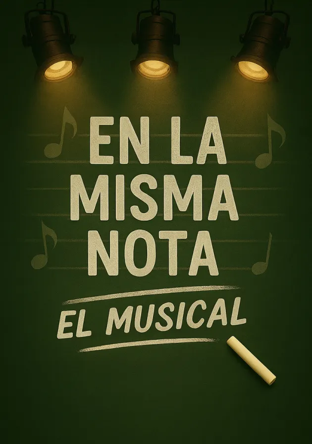 Poster del musical En la misma nota