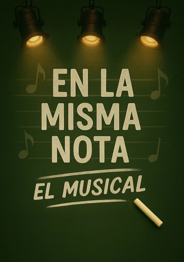 Poster del musical En la misma nota
