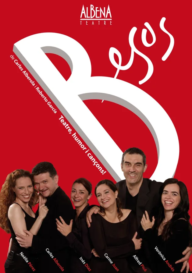 Poster del musical Besos (1999)
