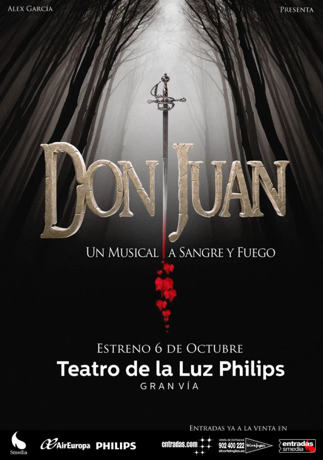 Poster del musical Don Juan (2016)