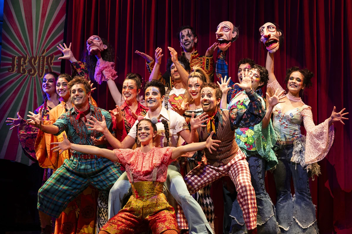 Madrid da la bienvenida a "Godspell": el clásico de Broadway llega renovado al Teatro Pavón