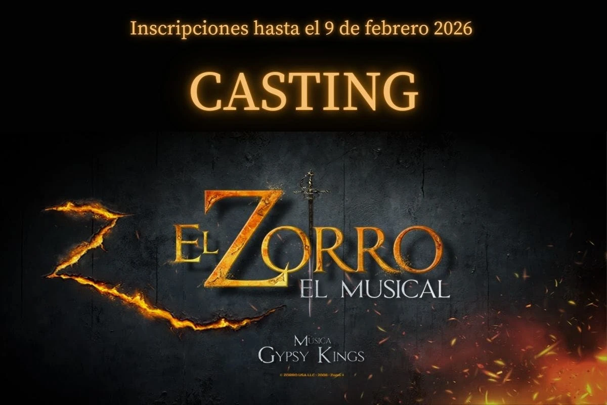 Sunset Entertainment abre el casting para 'El Zorro, el musical' junto a David Bustamante