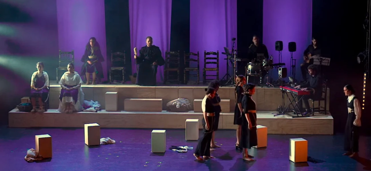 Imagen del musical Bernarda Alba