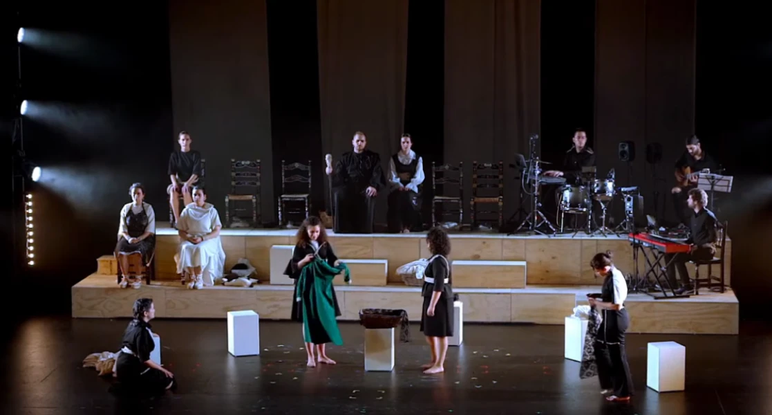 Imagen del musical Bernarda Alba