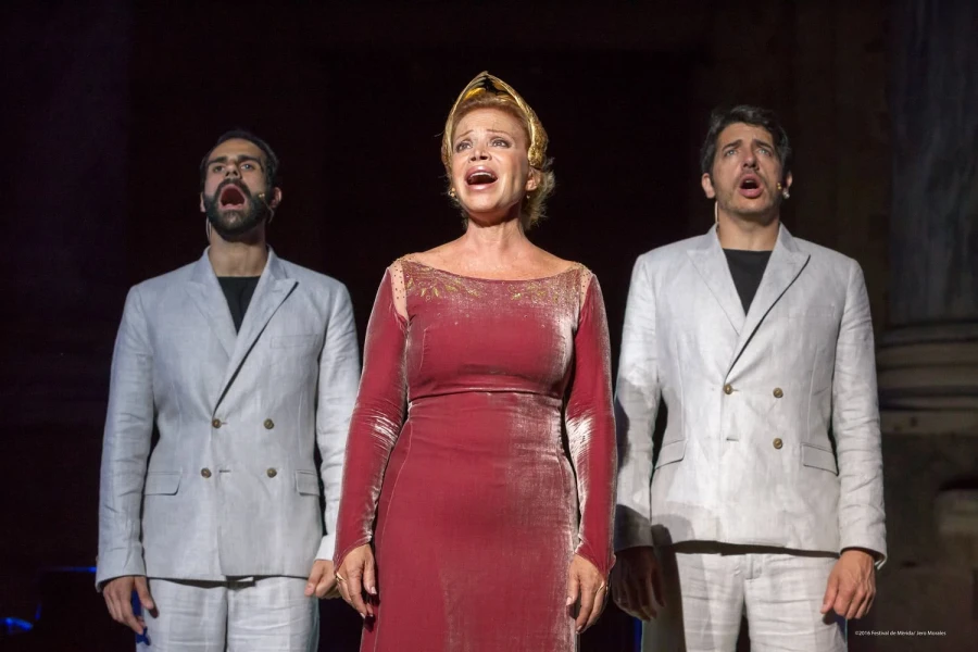 Imagen del musical La décima musa (2016)