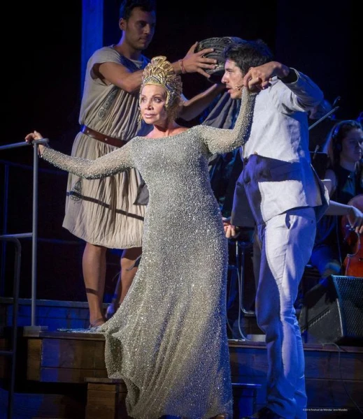 Imagen del musical La décima musa (2016)