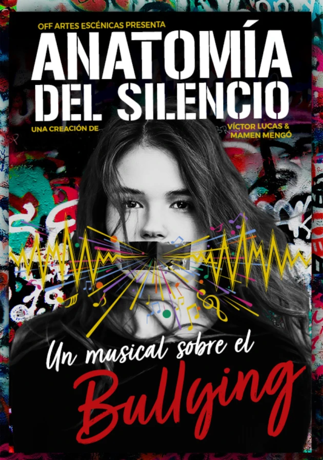 Poster del musical Anatomía del silencio (2026)